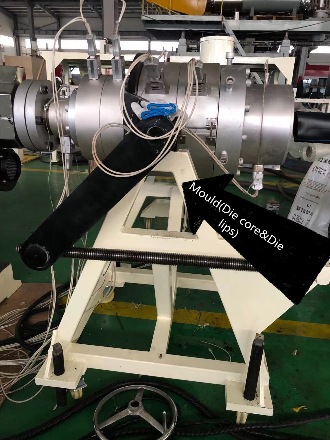 Máquina de fabricación de tuberías de protección de cables MPP