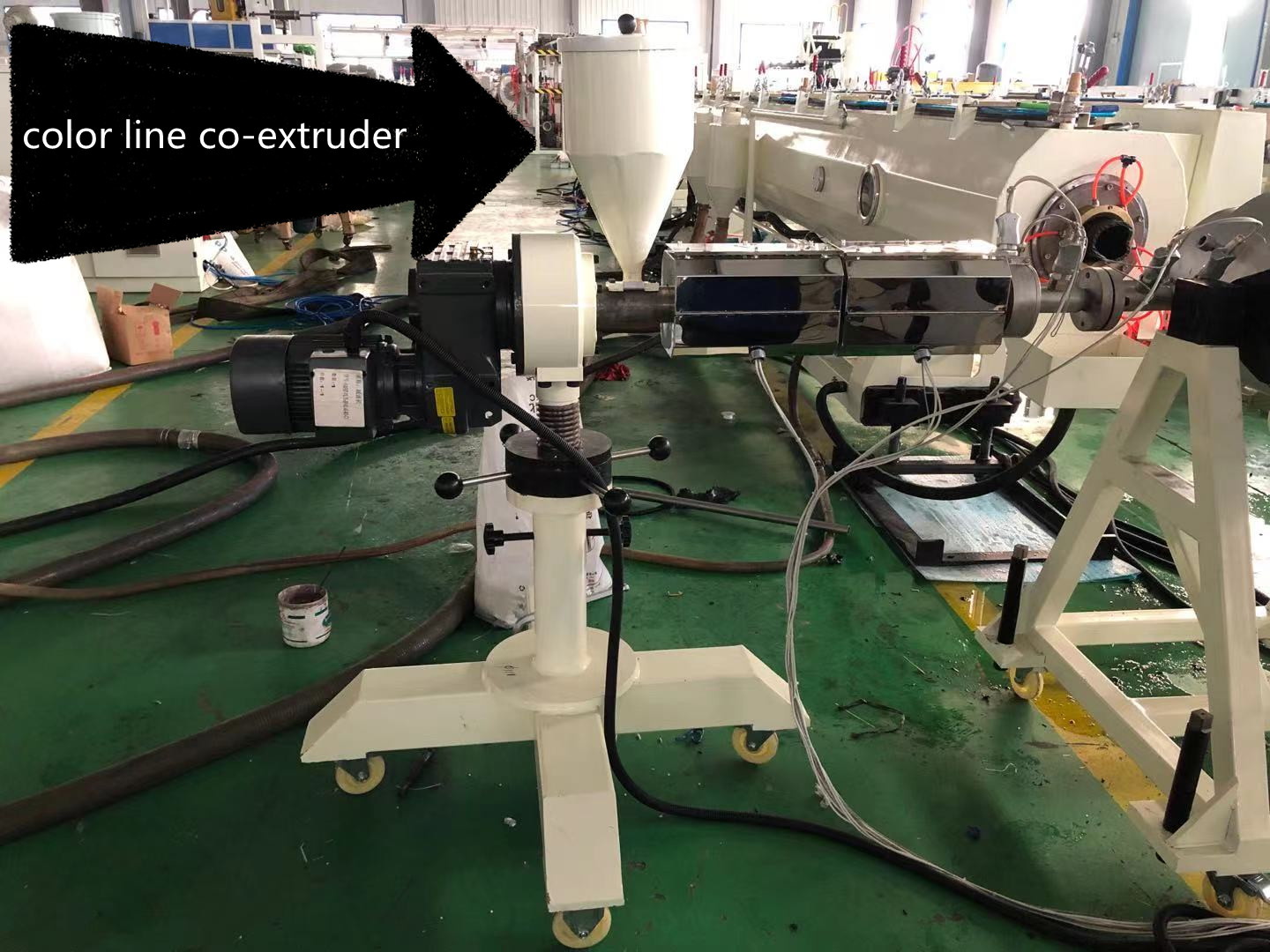 Máquina de fabricación de tuberías de protección de cables MPP