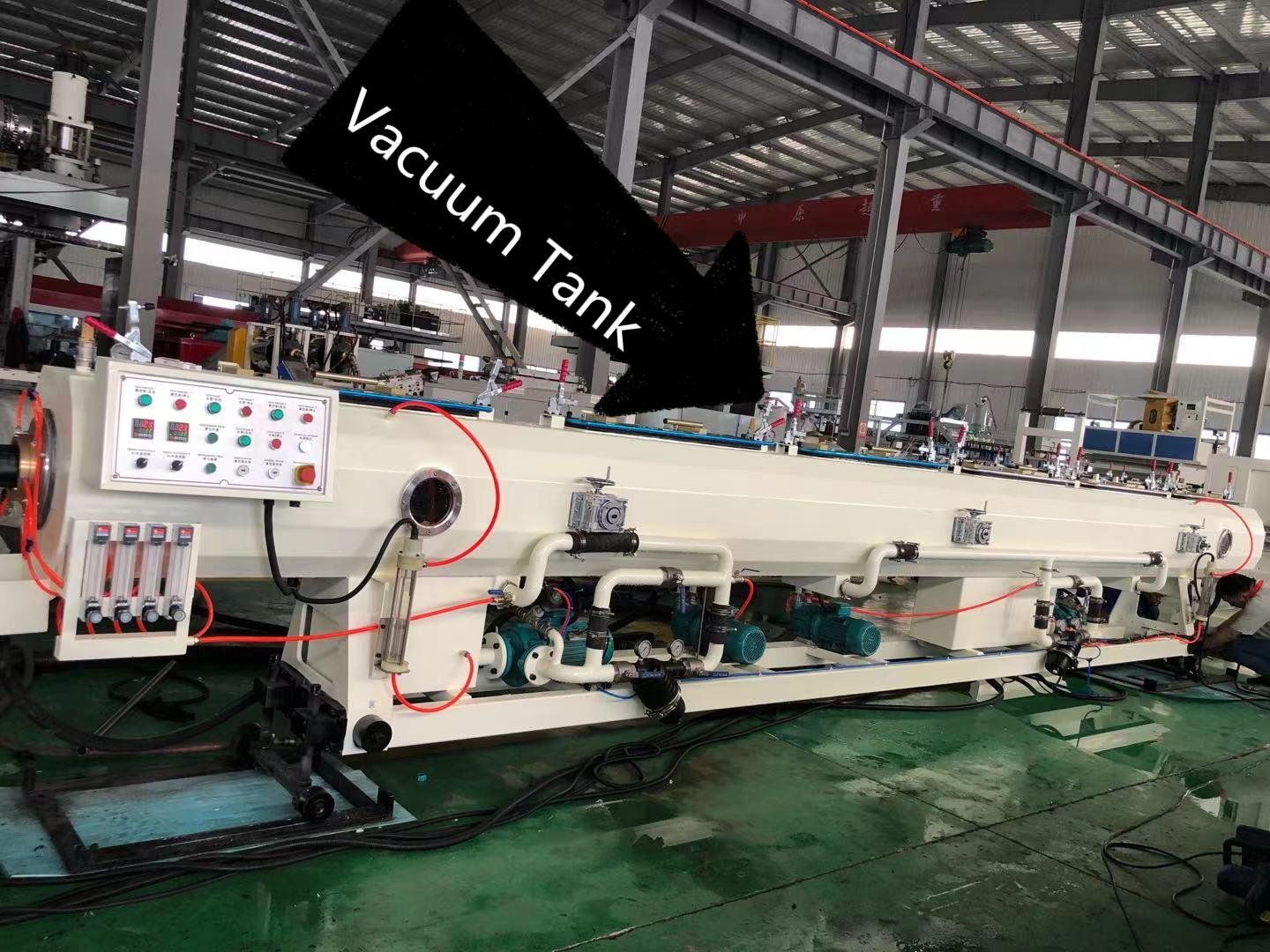Máquina de fabricación de tuberías de protección de cables MPP